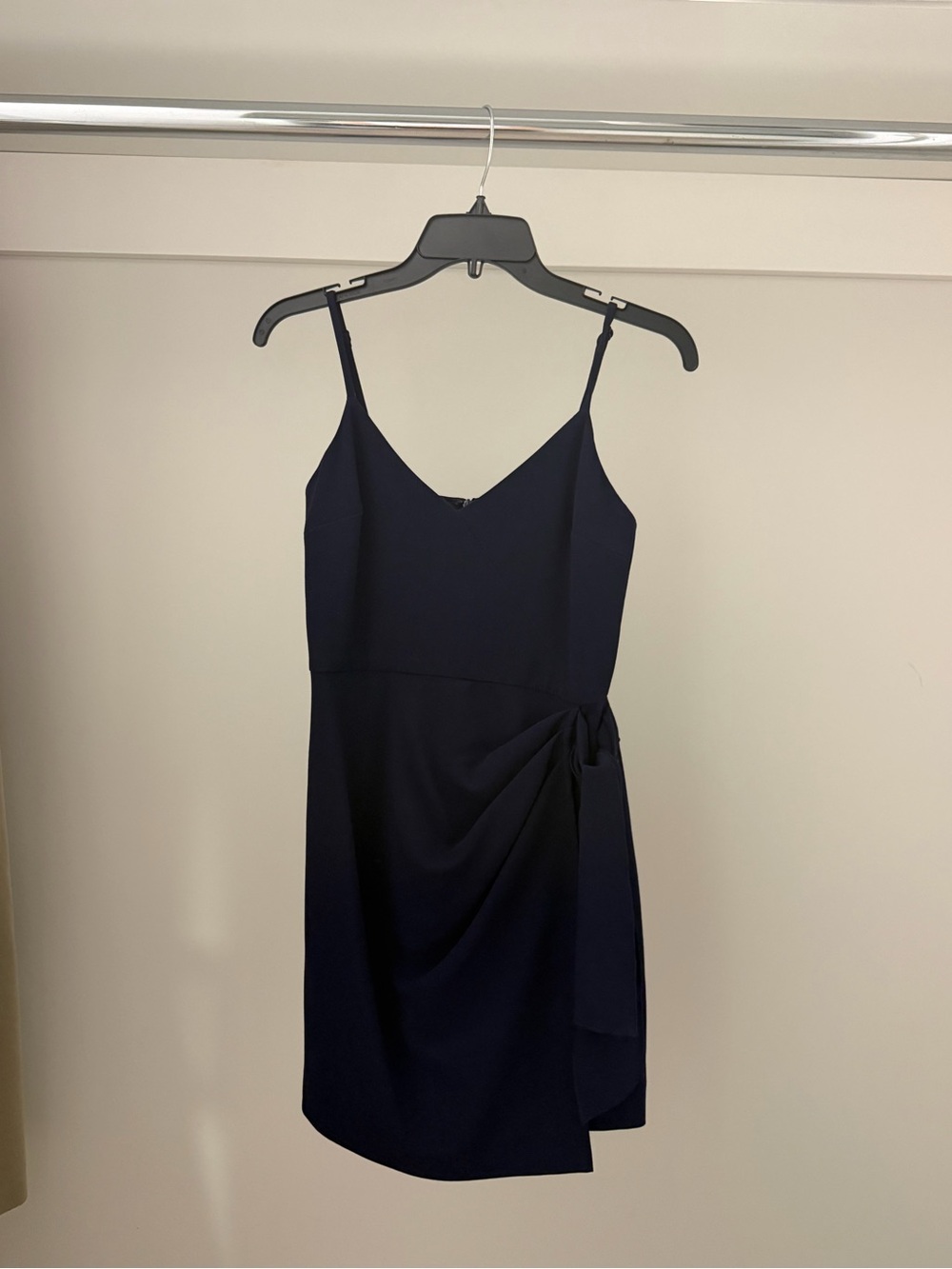 French Connection Whisper Mini Dress (Navy Blue)